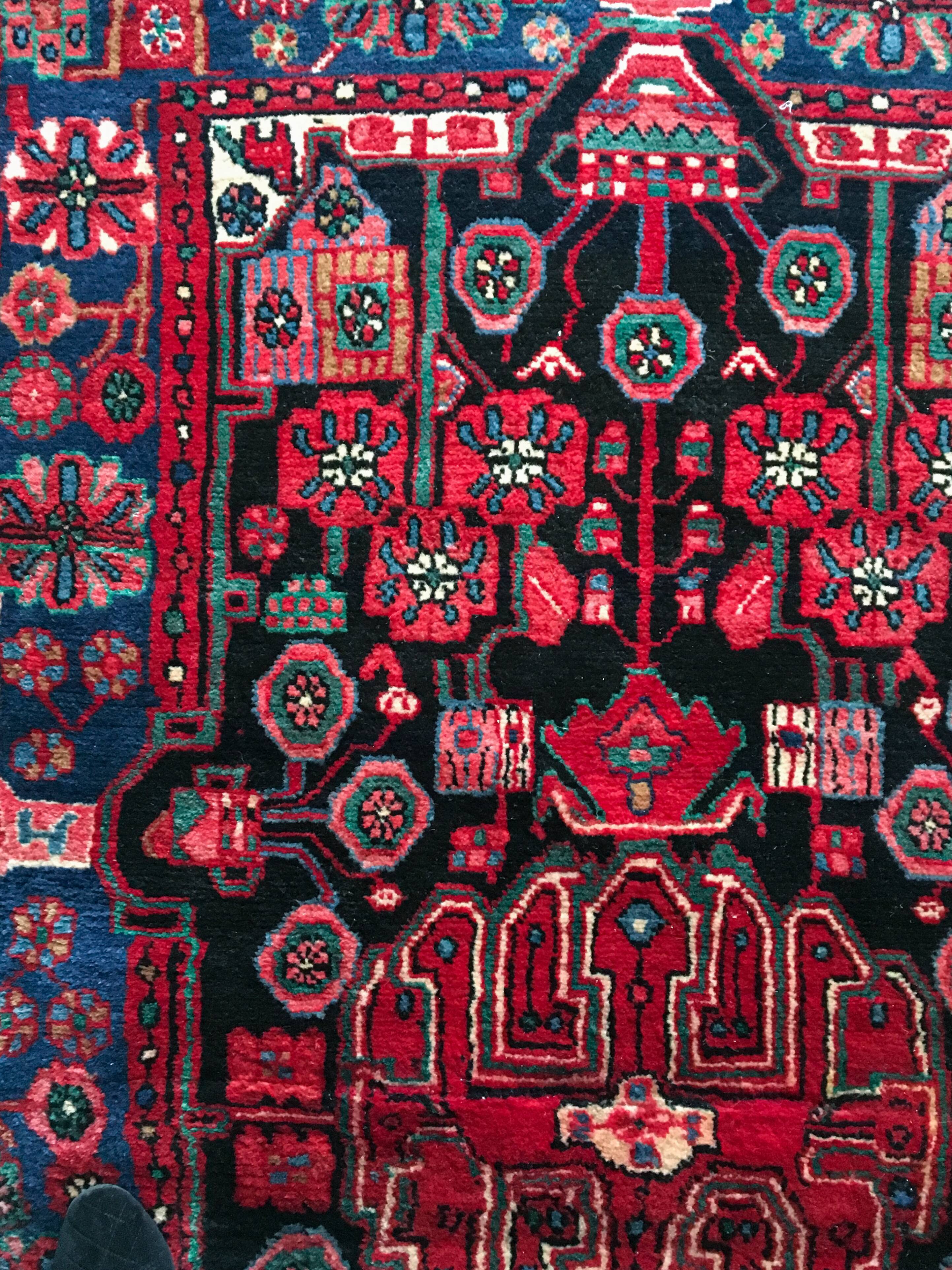 Nahavand Persian rug 115x195cm