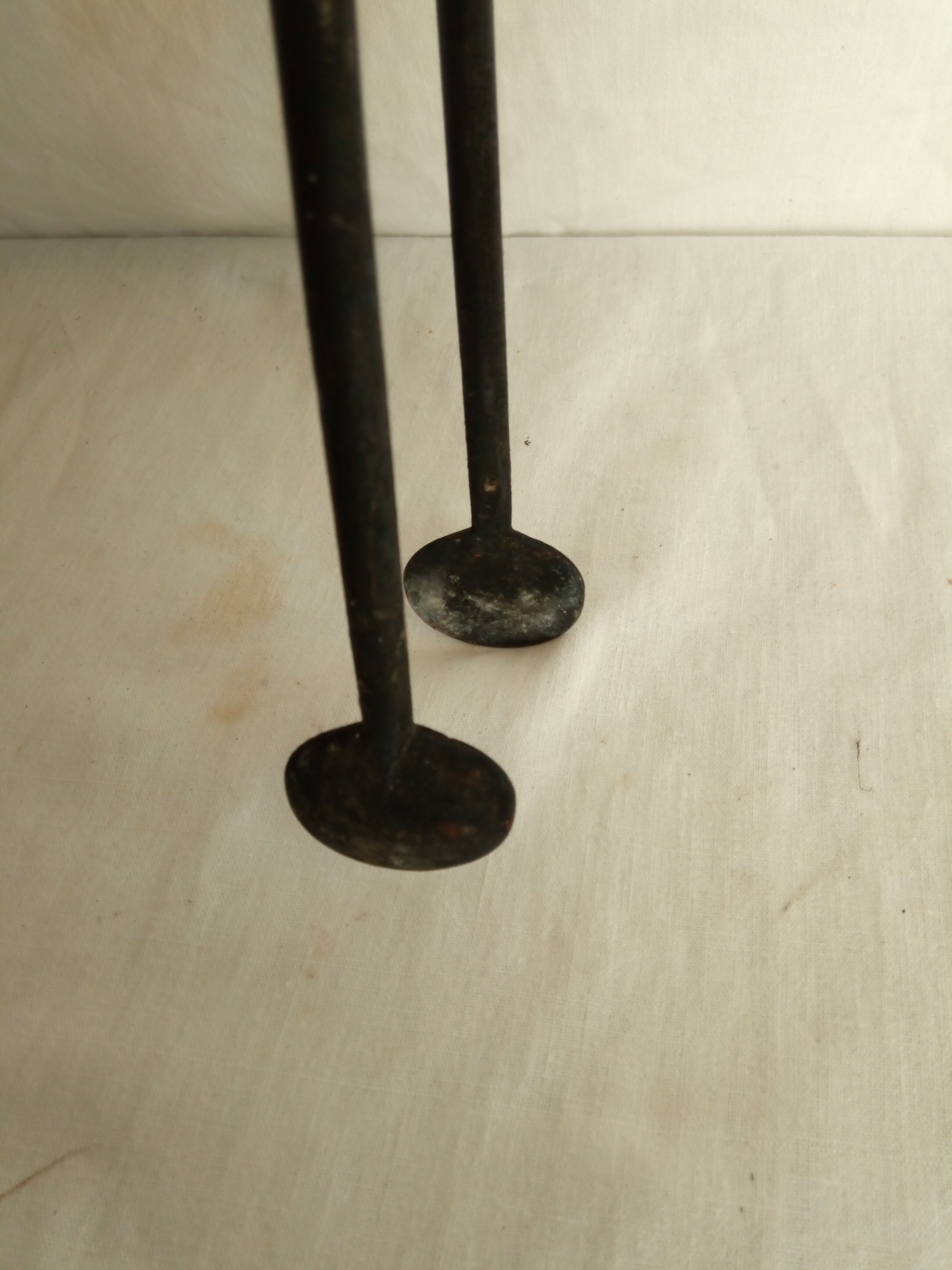 Accessoire de cheminée pince XIXème