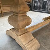 Solid oak monastery table