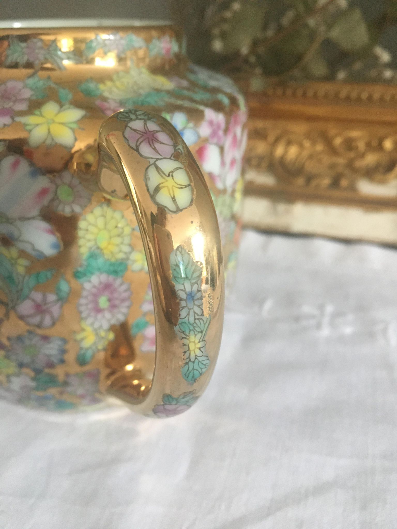 Chinese porcelain teapot XXth