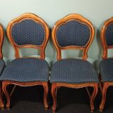 4 Louis Philippe clover chairs