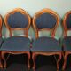 4 chaises Louis Philippe trèfle