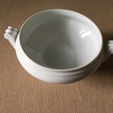 White broth bowl and salad bowl