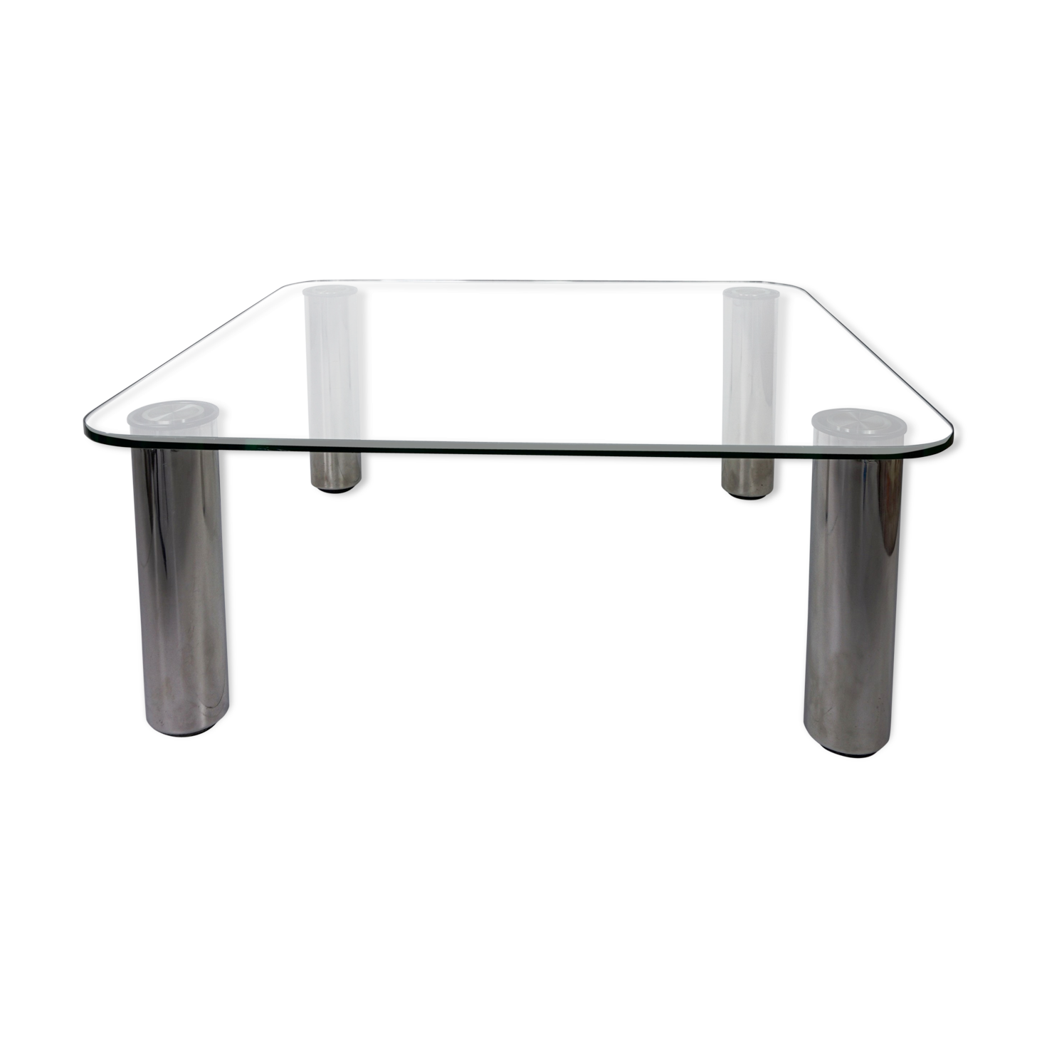 Marcuso Italian design bass table Marco Zanuso for Zanotta