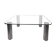 Marcuso Italian design bass table Marco Zanuso for Zanotta