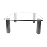 Table basse Marcuso design italien Marco Zanuso pour Zanotta