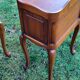 Pair of Louis XV cherry bedside tables - 3 drawer bedside table