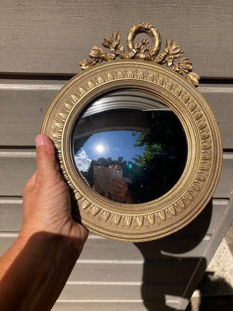 Miroir convexe dit miroir de sorcière