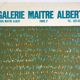 Lithograph poster by dikran daderian, galerie maître albert, 1974, mourlot imp