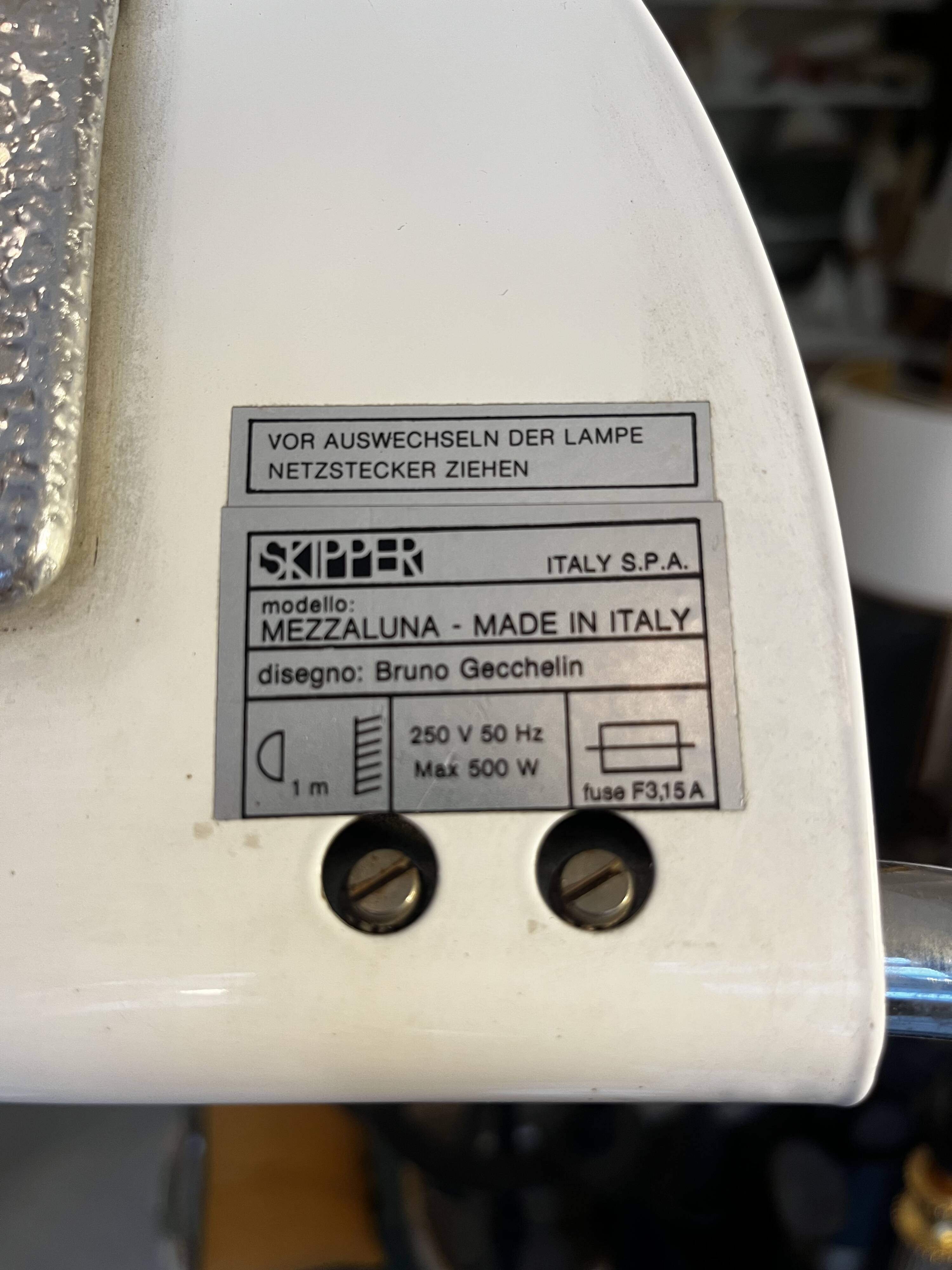 Mezzaluna floor lamp