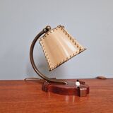 Art Deco bedside lamp in bakelite and cellulose, 1920s-30s