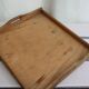 Wooden serving tray