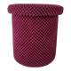 Tabouret pouf vintage années 70-80