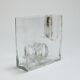 Ice Op Art glass vase by Claus Josef Riedel, Austria, 1970s