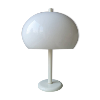 Lampe de table champignon 70 ans, l’âge de l’espace blanc