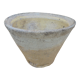 Ancien pot en terre cuite à résine vernissée