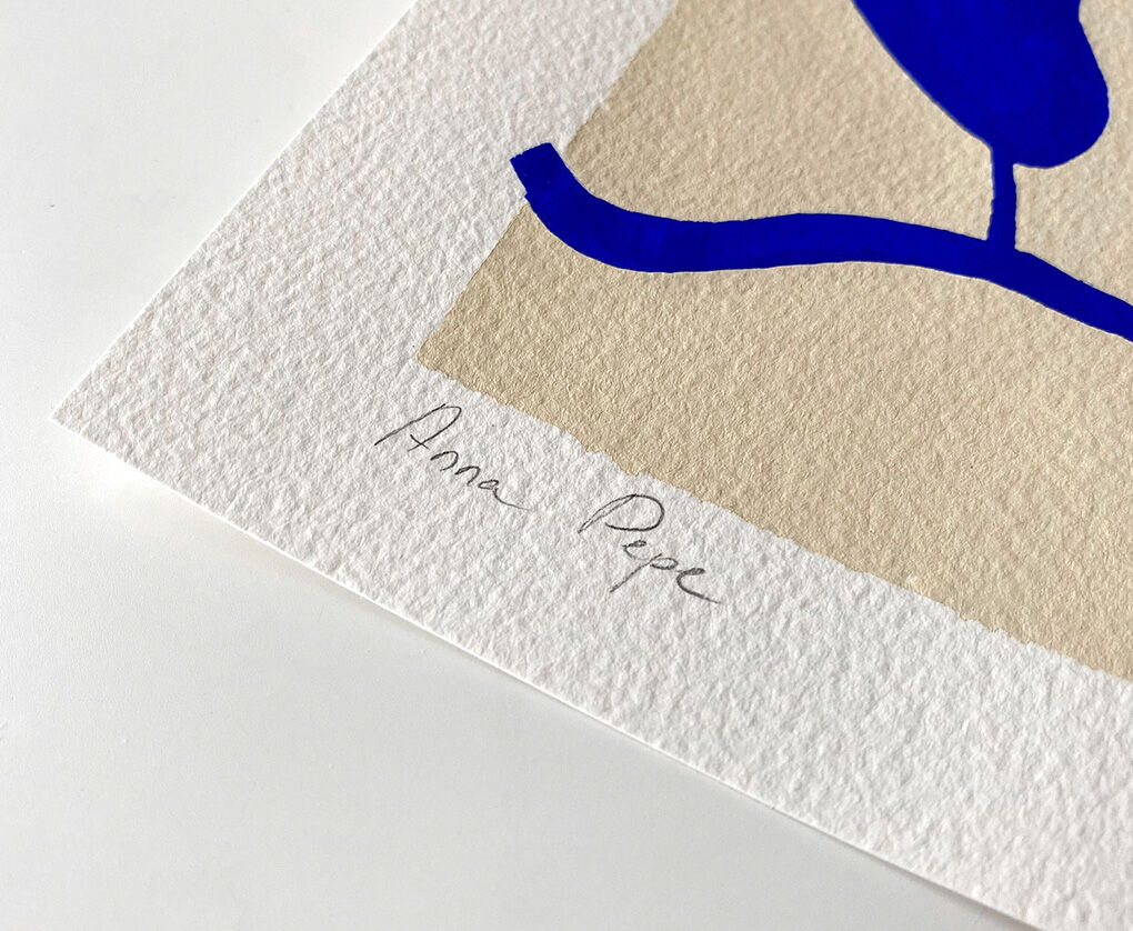 Original gouache painting