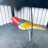 Vintage wooden birdcage