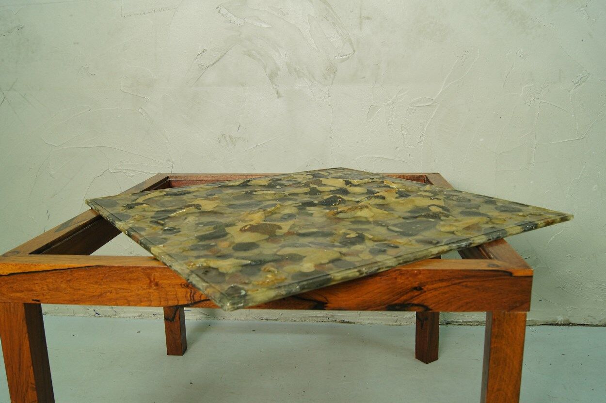 Vintage Swedish rosewood coffee table, 1960s