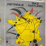 Map Scolaire La France Industrielle / Les Sources d'énergie - Editions MDI