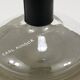 Vase Carafe Carl Aubock II with Black Leather Top, Midcentury, Austria, 1950s