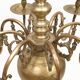 Important Dutch 8-light chandelier