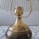 Lampe doré opaline vintage