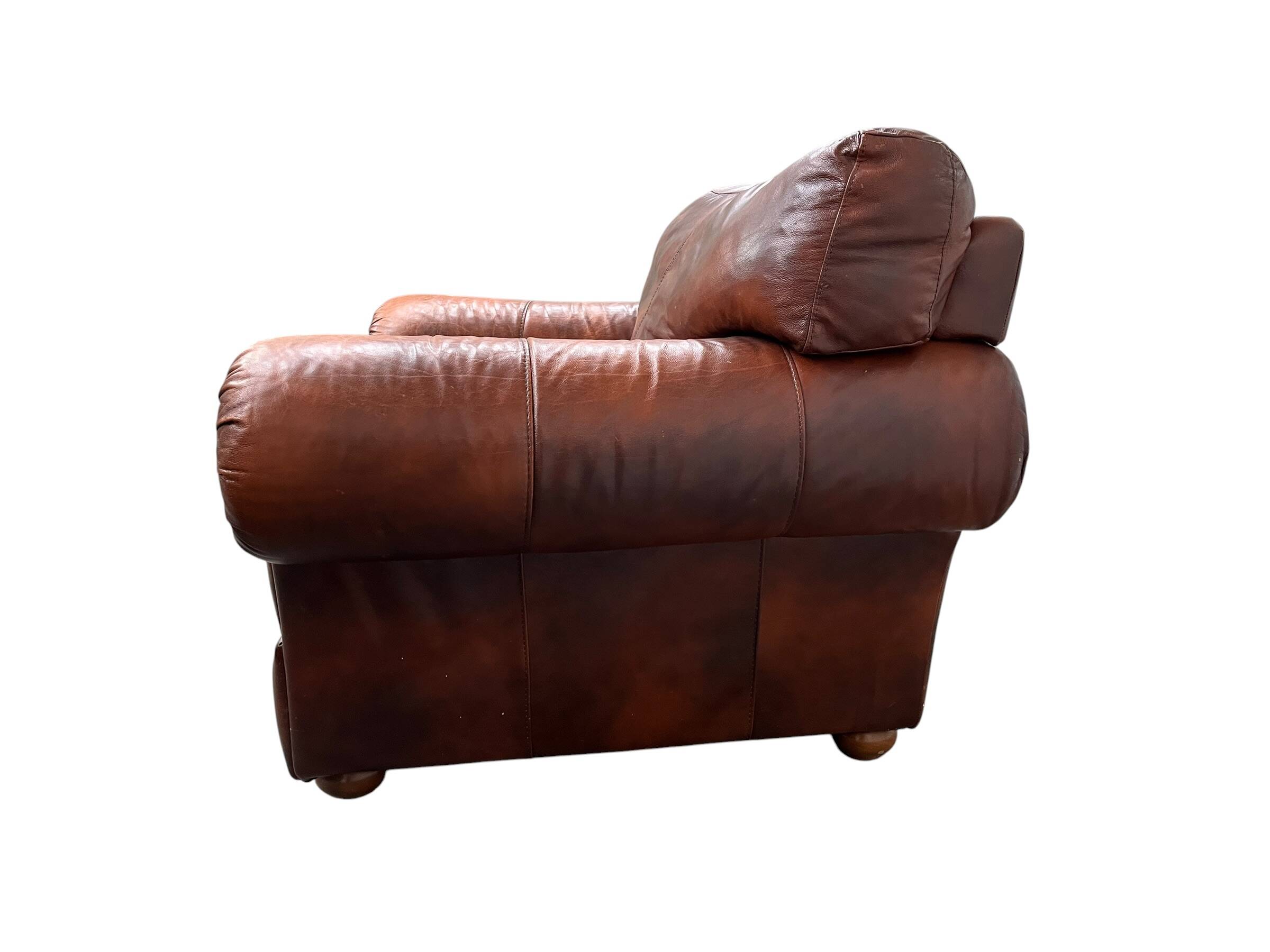 Ensemble de 2 fauteuils en cuir tchèque XL