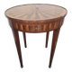Bouillotte table in marquetry, signed Pagny Fils, Paris, early 20th century
