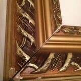 Golden old frame