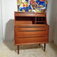 Secretary Arne Vodder Scandinavian produced by Olholm Møbelfabrik 1960