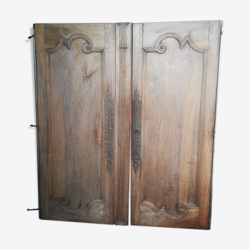 Pair of closet door 18th