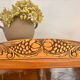 Buffet Art Nouveau restauré avec vitrine