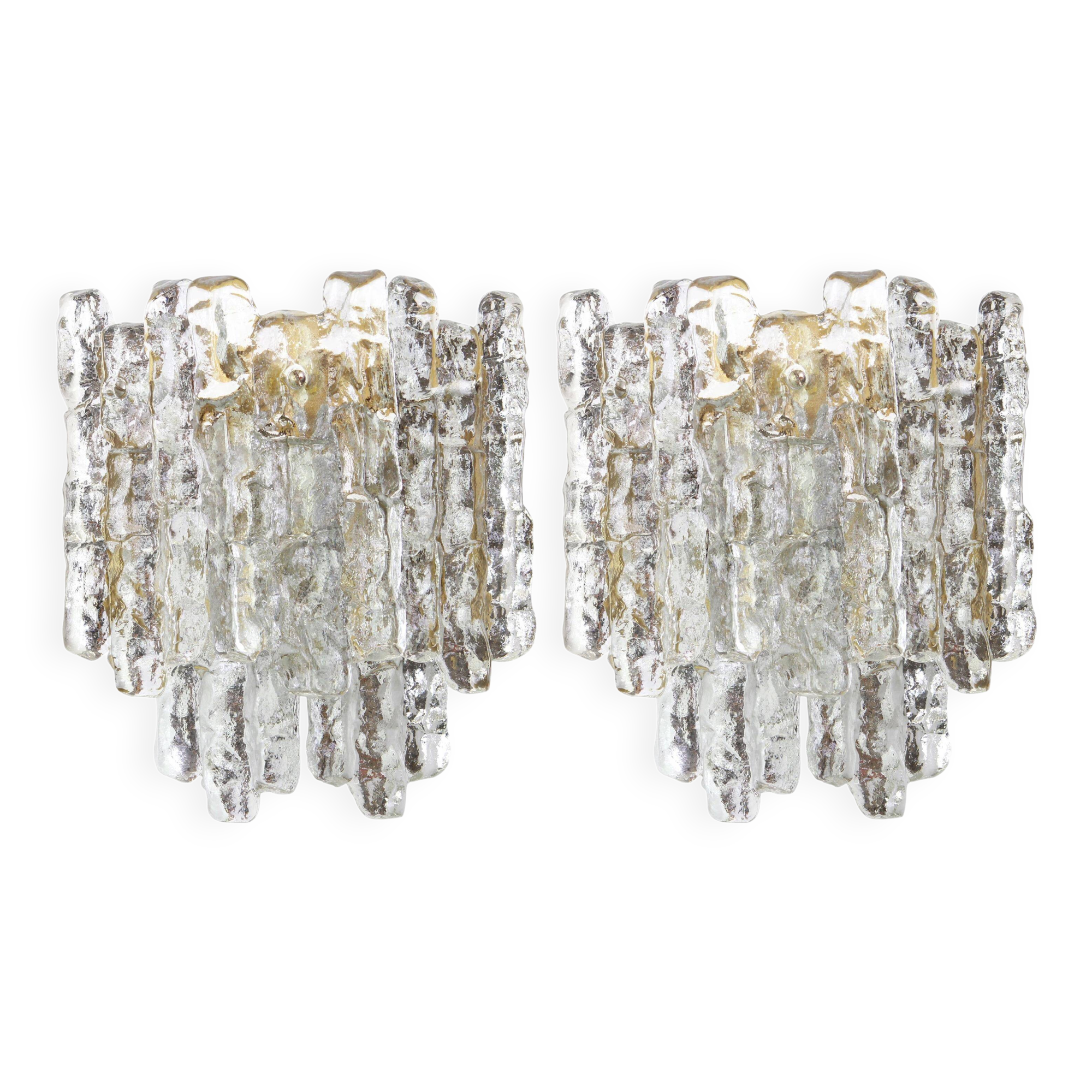 large wall sconces by Kalmar, Austria, 1960s