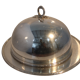 Silver metal bell dish "europ felix"