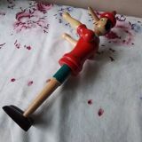 Wooden figurine of Pinochio