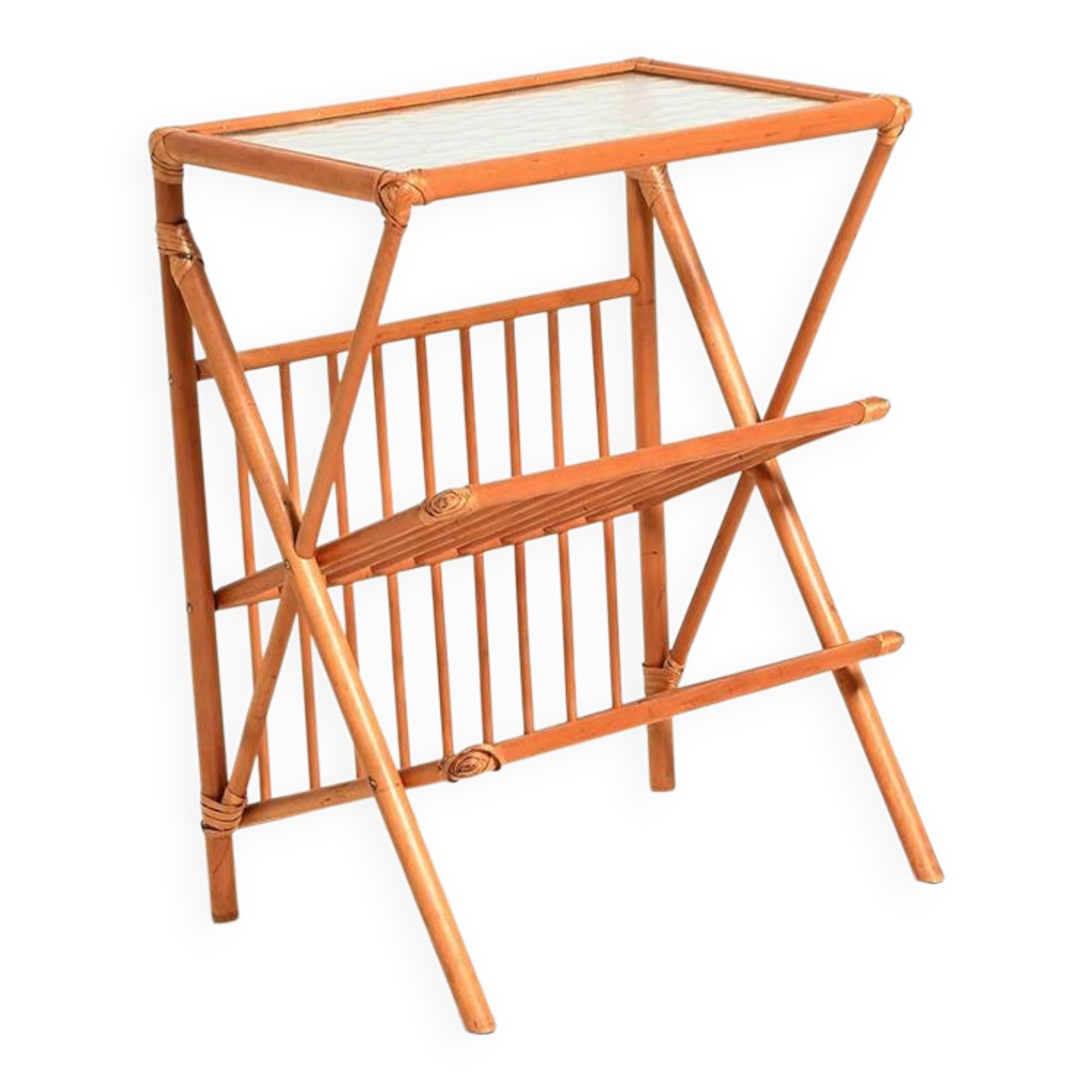 Porte-revues scandinave vintage