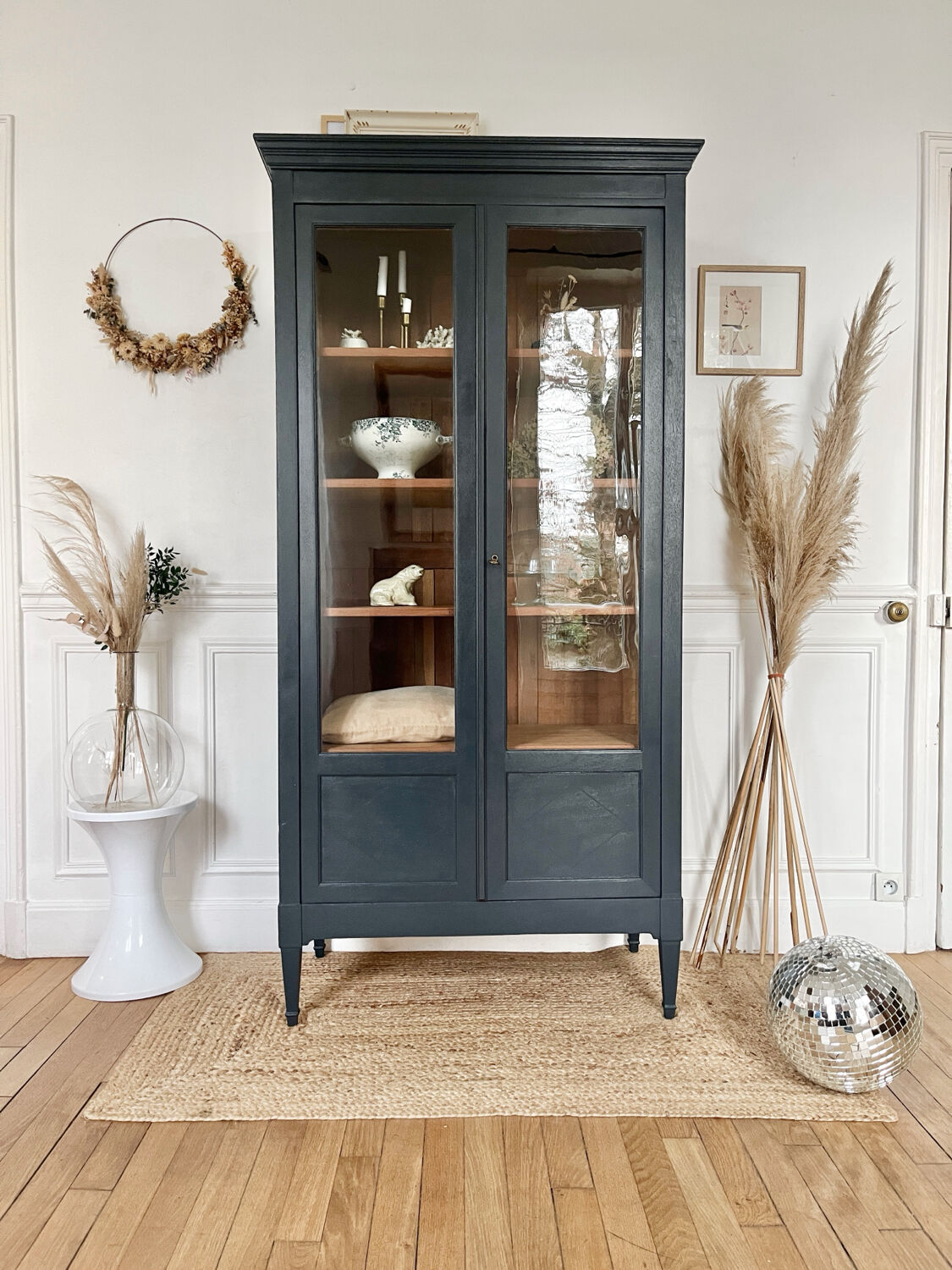 Antique display cabinet