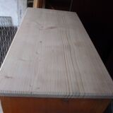 Small piece of furniture with orange patina