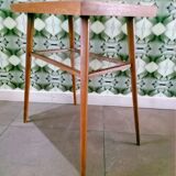 Vintage coffee table, side table, Czech, Dřevopodnik Holešov