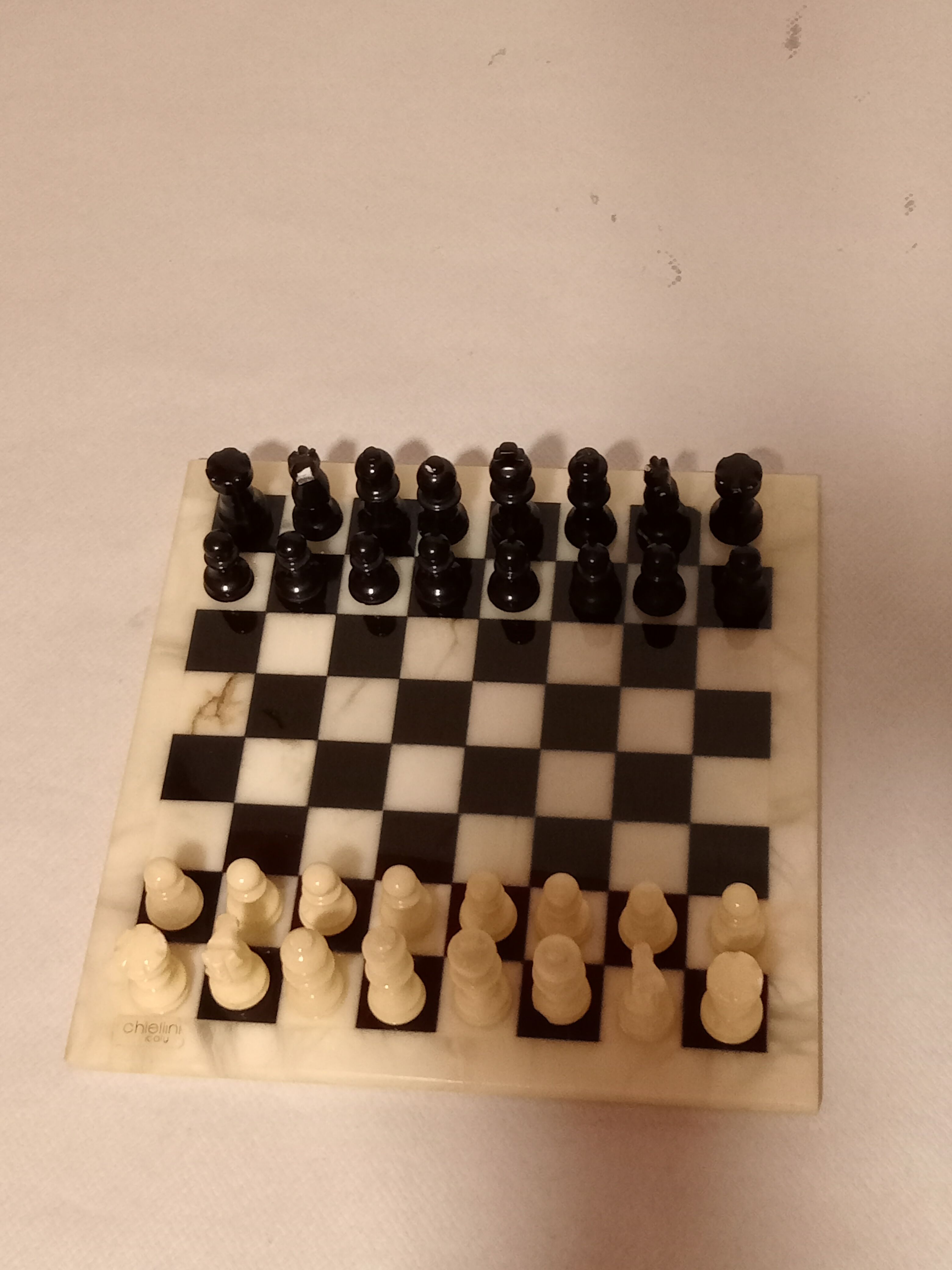 Italian Chiellini Marble Chess