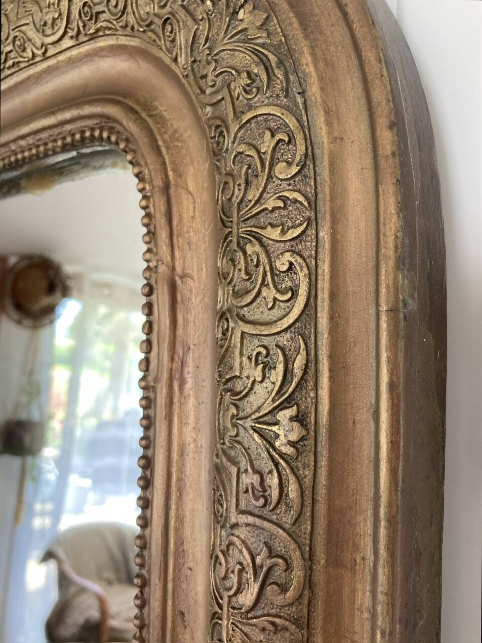 Restored old mirror
