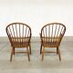 CH18A dining chairs by Frits Henningsen for Carl Hansen & Son, set of 2