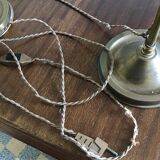 Pair of art nouveau style lamp
