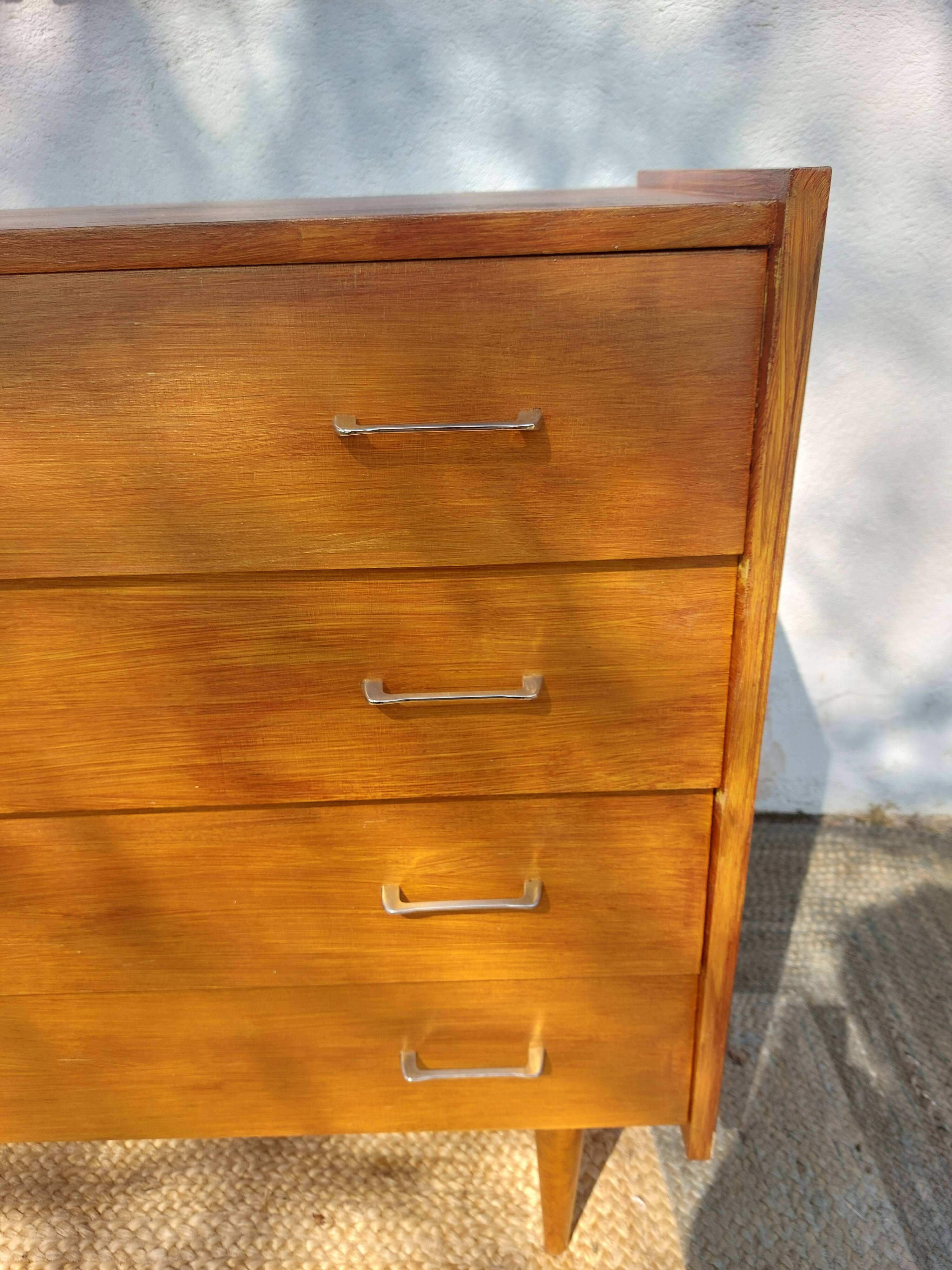vintage commode, tapered legs