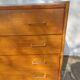 vintage commode, tapered legs