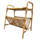 1950s Italian Rattan Side Table