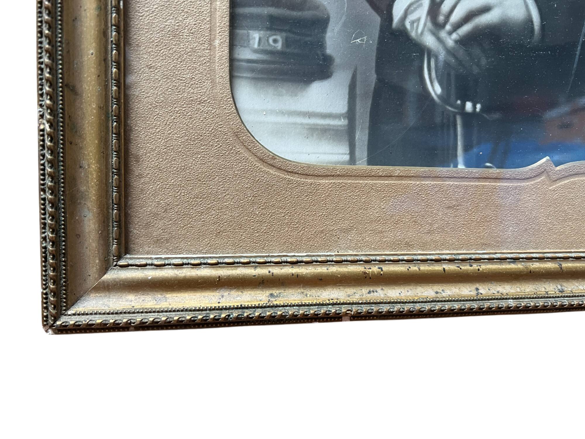 Photographie d'un soldat encadrée