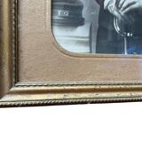 Framed photograph of a soldier