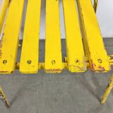 Vintage Yellow Industrial Chair, 1960s